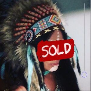 INDIAN HEADDRESS 🌸SOLD🌸